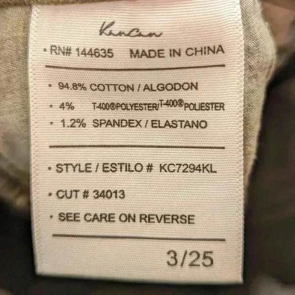 Kancan Women's Size 3/25 High Rise Super Skinny Olive Green Pants NWT - Picture 5 of 8